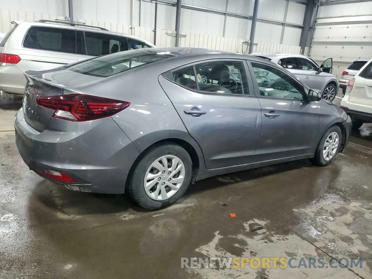 3 fotografías del automóvil dañado 5NPD74LF5KH489537 HYUNDAI ELANTRA 2019