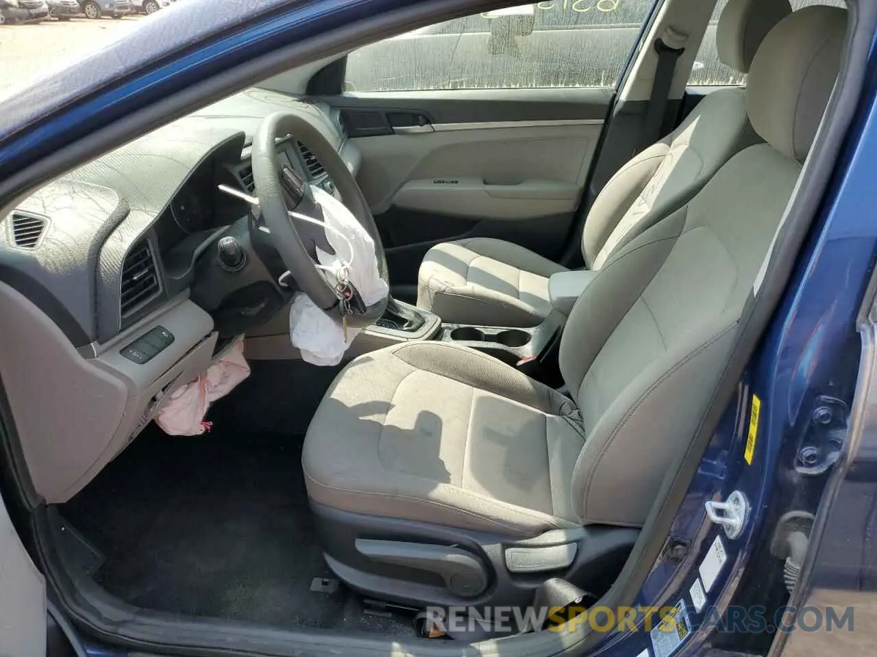 7 fotografías del automóvil dañado 5NPD74LF5KH495841 HYUNDAI ELANTRA 2019