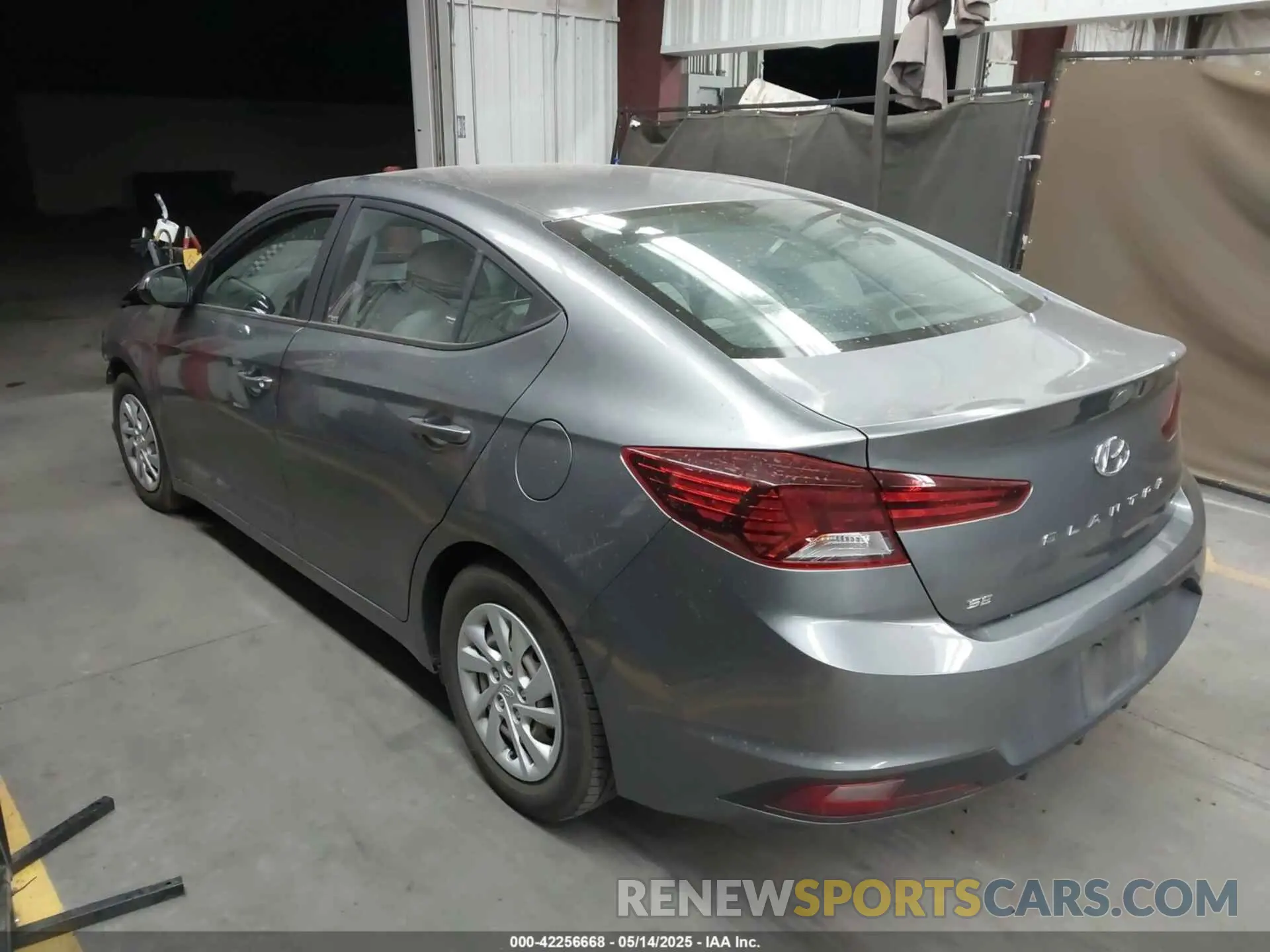 3 fotografías del automóvil dañado 5NPD74LF6KH422039 HYUNDAI ELANTRA 2019