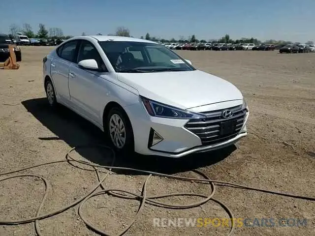 13 fotografías del automóvil dañado 5NPD74LF6KH435549 HYUNDAI ELANTRA 2019