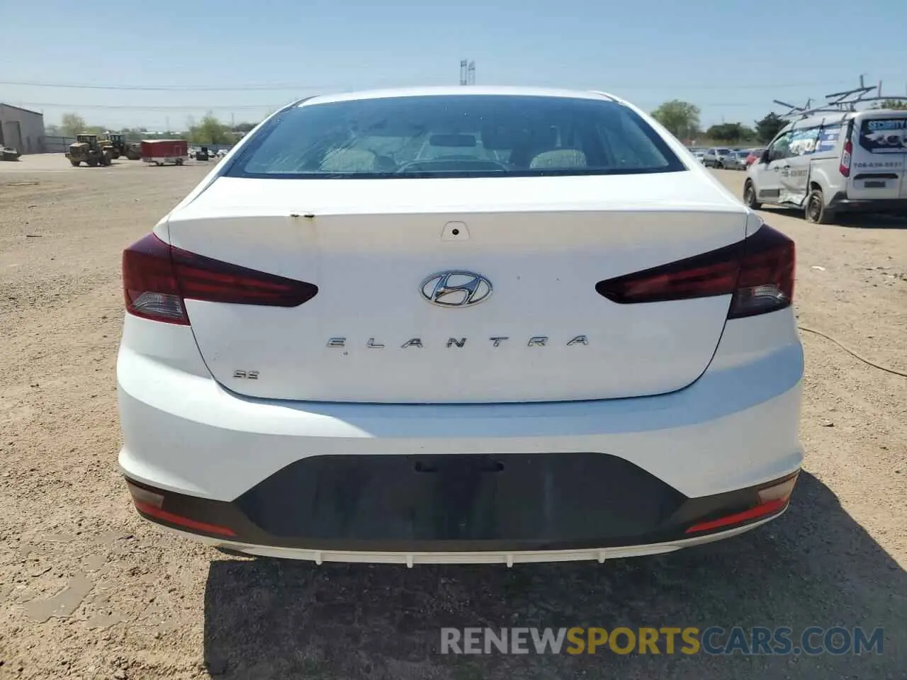 6 fotografías del automóvil dañado 5NPD74LF6KH435549 HYUNDAI ELANTRA 2019