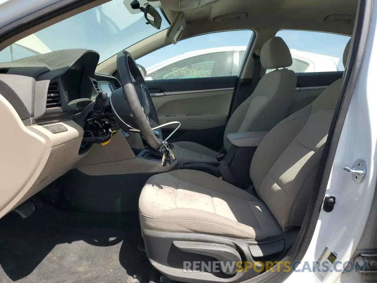7 fotografías del automóvil dañado 5NPD74LF6KH435549 HYUNDAI ELANTRA 2019
