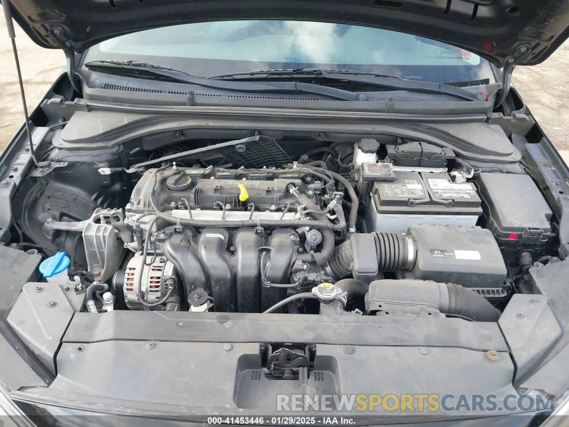 10 fotografías del automóvil dañado 5NPD74LF6KH453212 HYUNDAI ELANTRA 2019