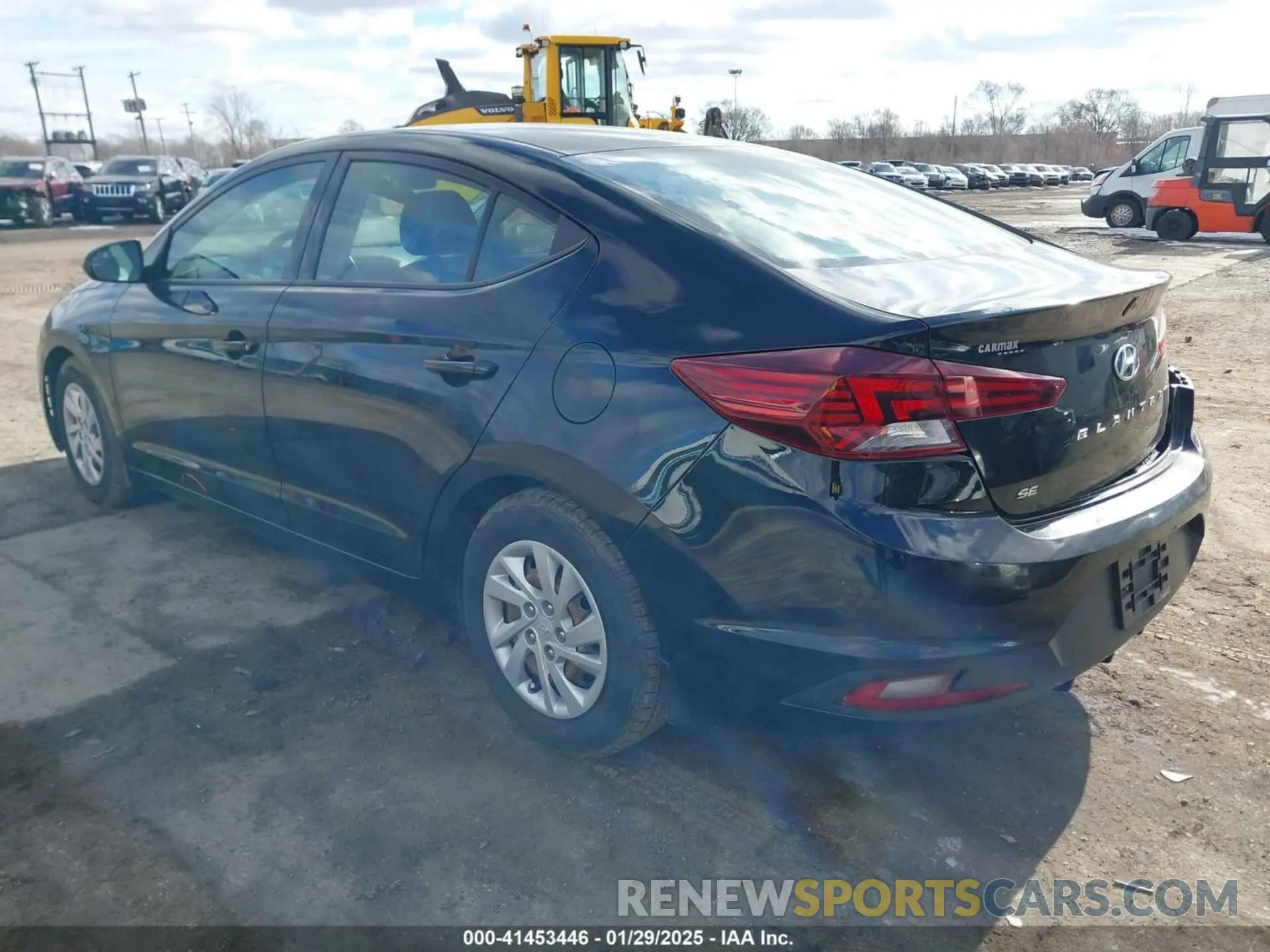 3 fotografías del automóvil dañado 5NPD74LF6KH453212 HYUNDAI ELANTRA 2019