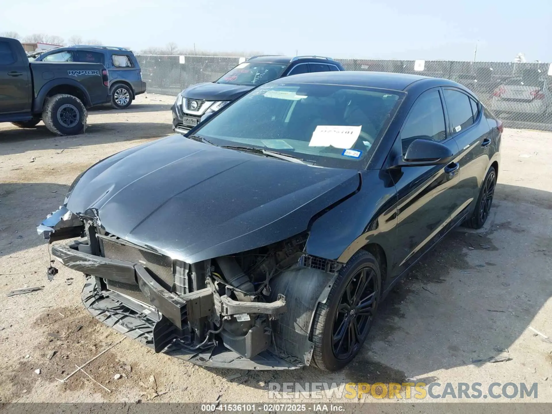 2 fotografías del automóvil dañado 5NPD74LF6KH454327 HYUNDAI ELANTRA 2019
