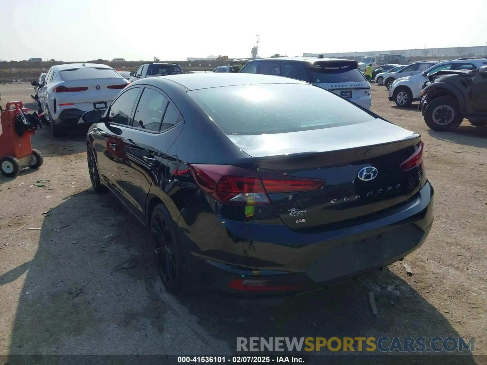 3 fotografías del automóvil dañado 5NPD74LF6KH454327 HYUNDAI ELANTRA 2019