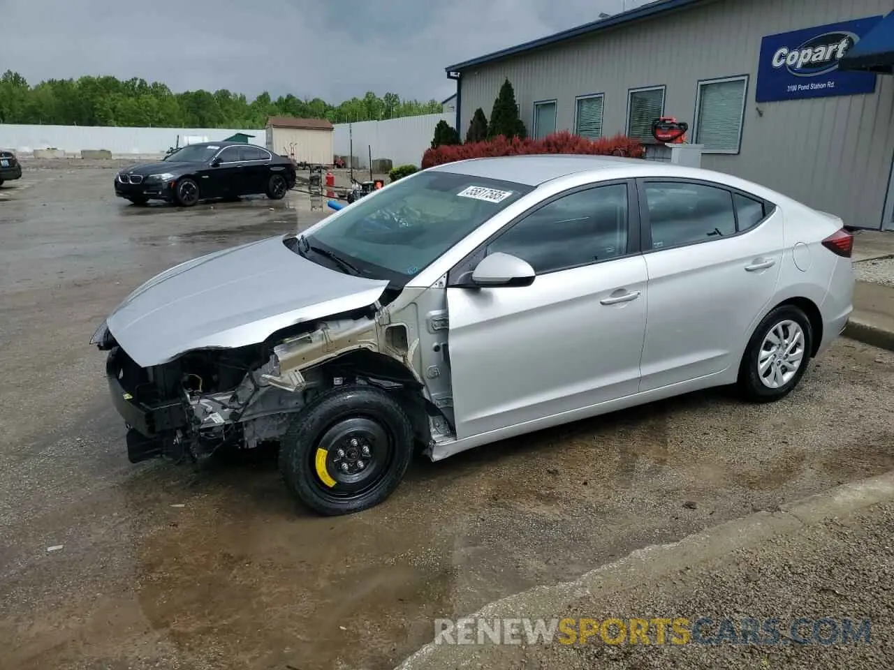 1 fotografías del automóvil dañado 5NPD74LF6KH468387 HYUNDAI ELANTRA 2019