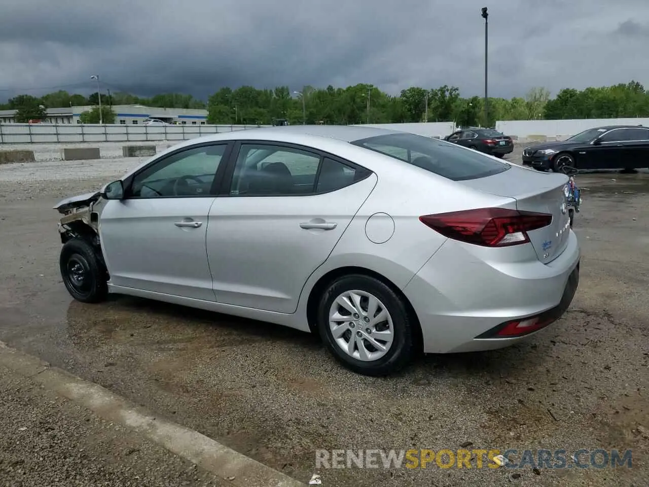 2 fotografías del automóvil dañado 5NPD74LF6KH468387 HYUNDAI ELANTRA 2019