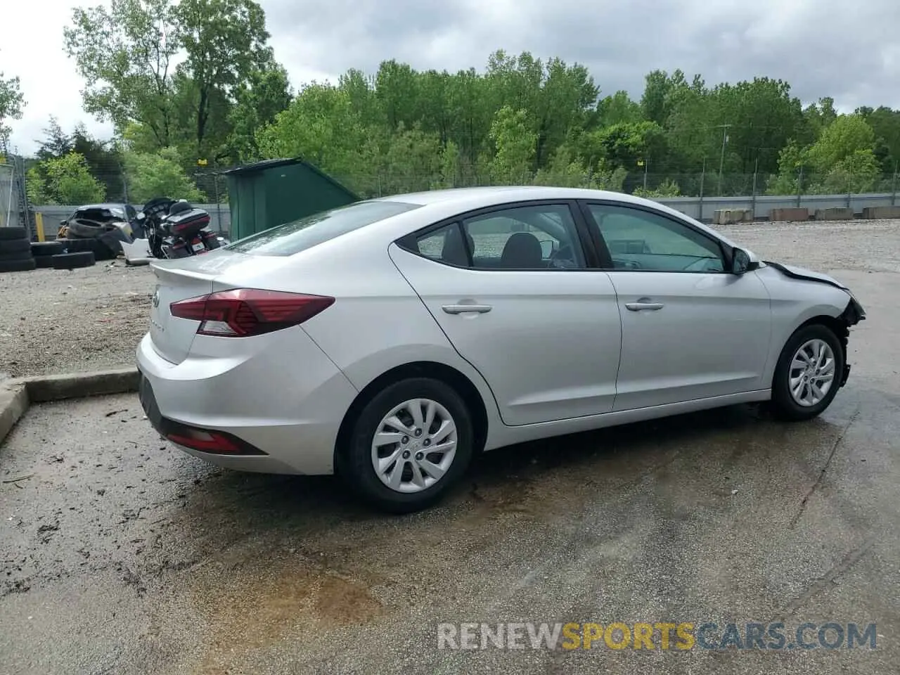 3 fotografías del automóvil dañado 5NPD74LF6KH468387 HYUNDAI ELANTRA 2019