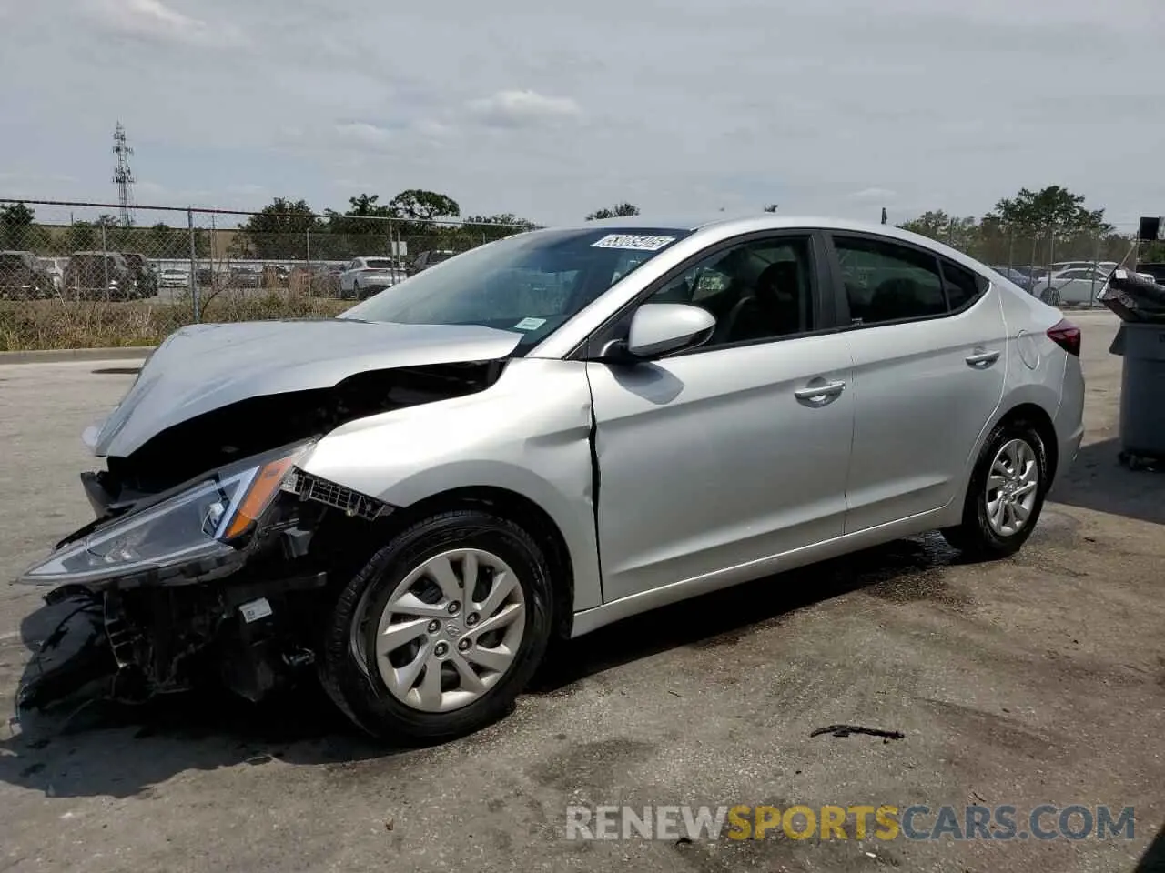 1 fotografías del automóvil dañado 5NPD74LF6KH482872 HYUNDAI ELANTRA 2019