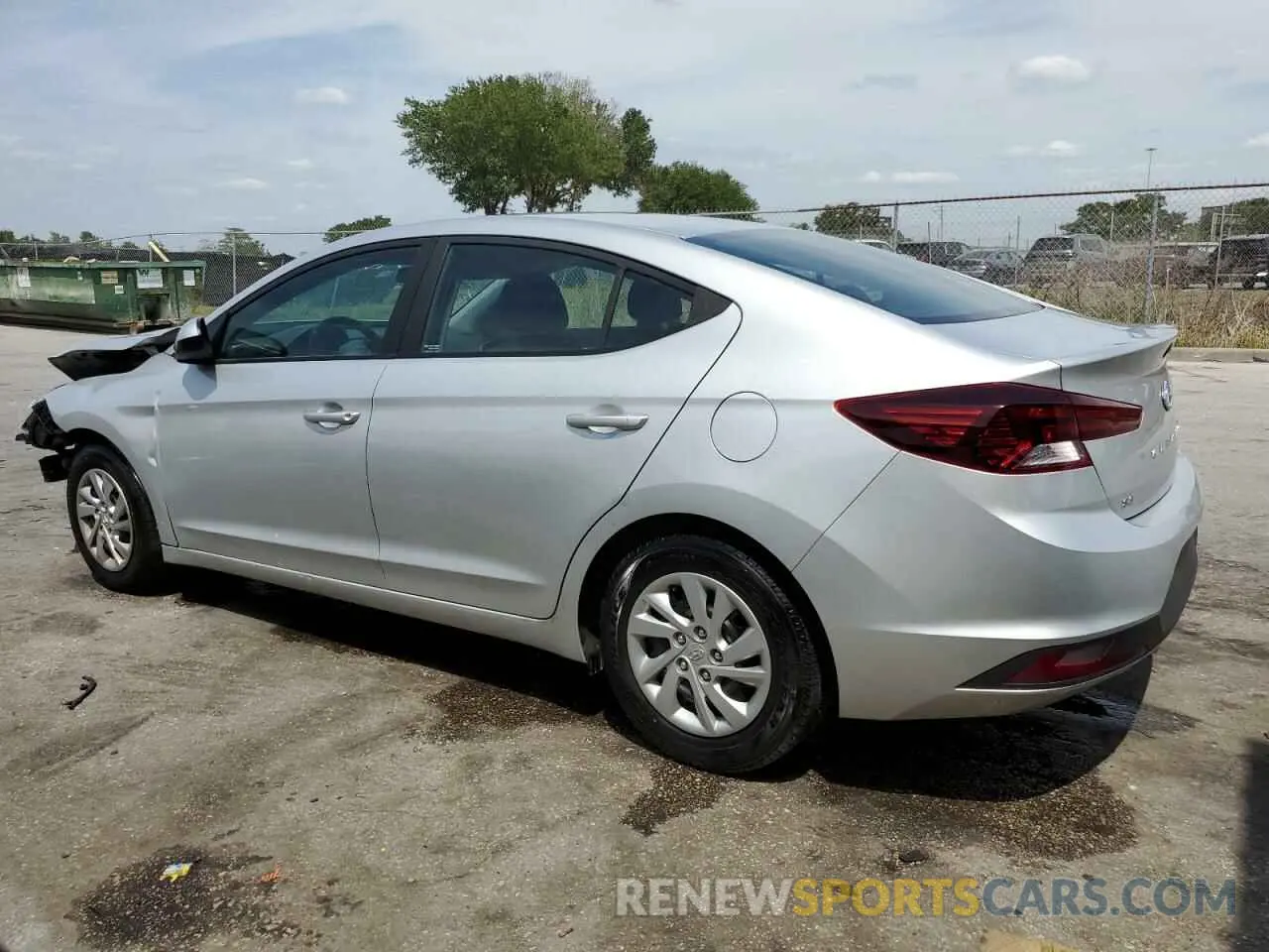 2 fotografías del automóvil dañado 5NPD74LF6KH482872 HYUNDAI ELANTRA 2019
