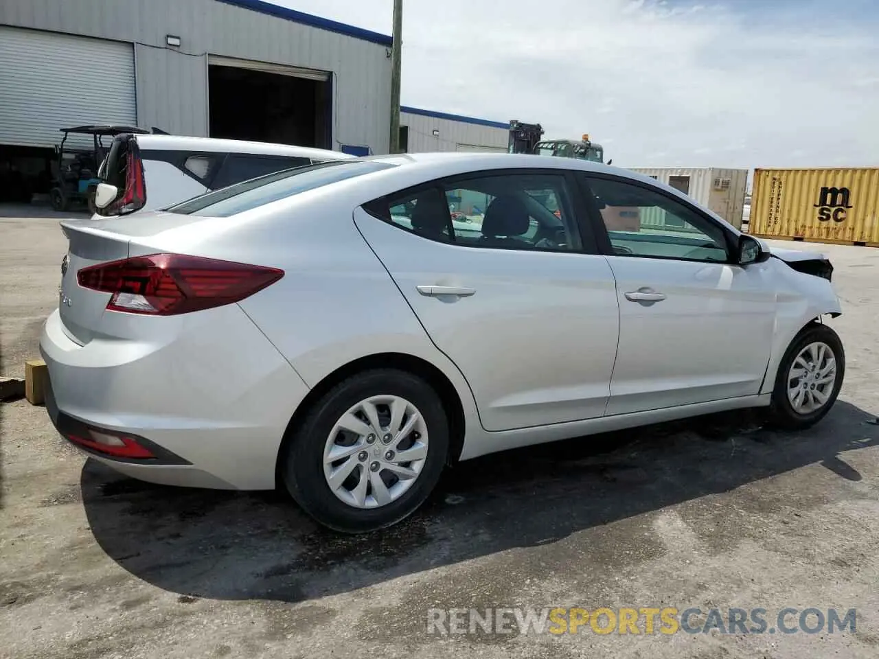 3 fotografías del automóvil dañado 5NPD74LF6KH482872 HYUNDAI ELANTRA 2019