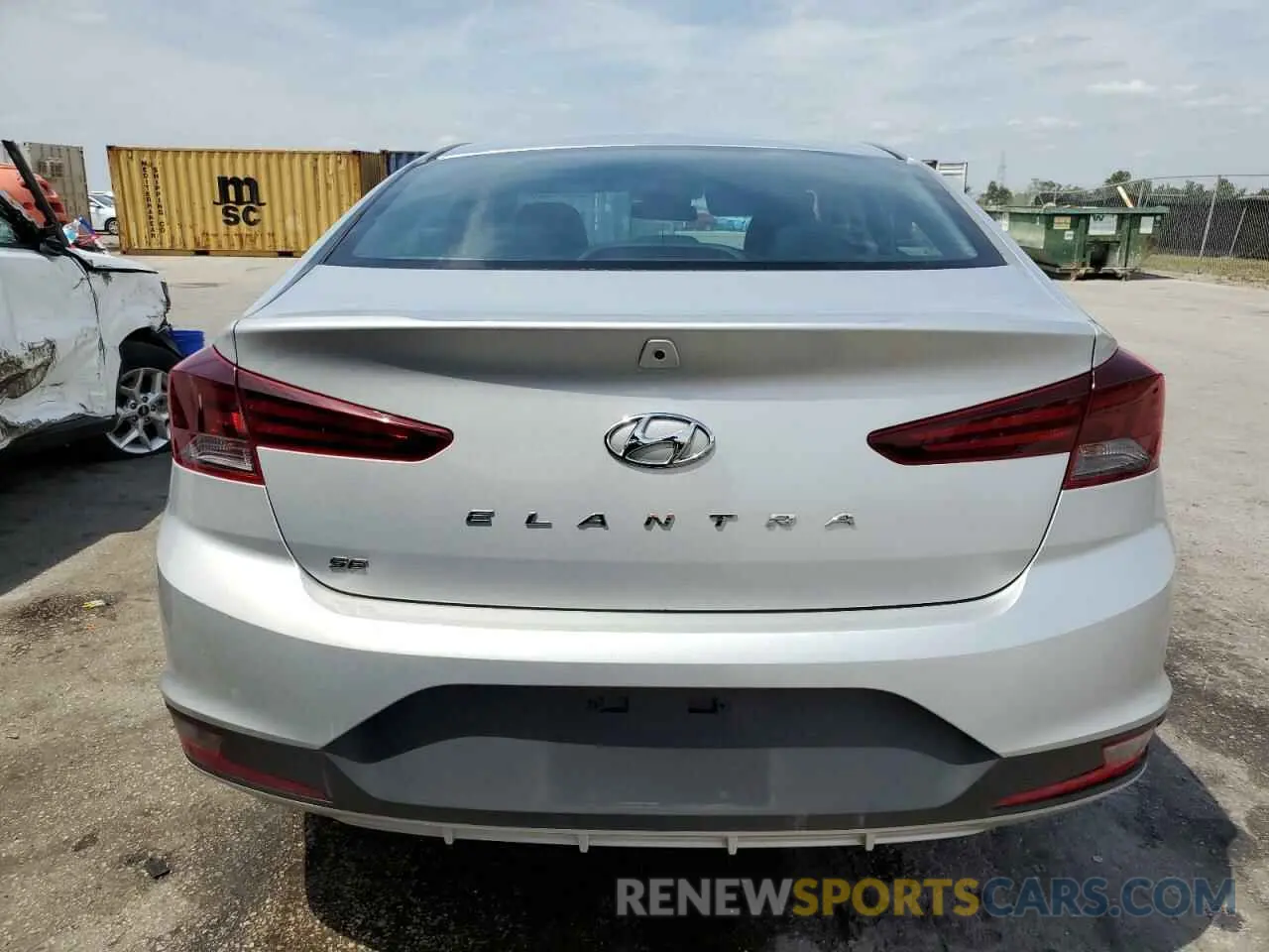6 fotografías del automóvil dañado 5NPD74LF6KH482872 HYUNDAI ELANTRA 2019