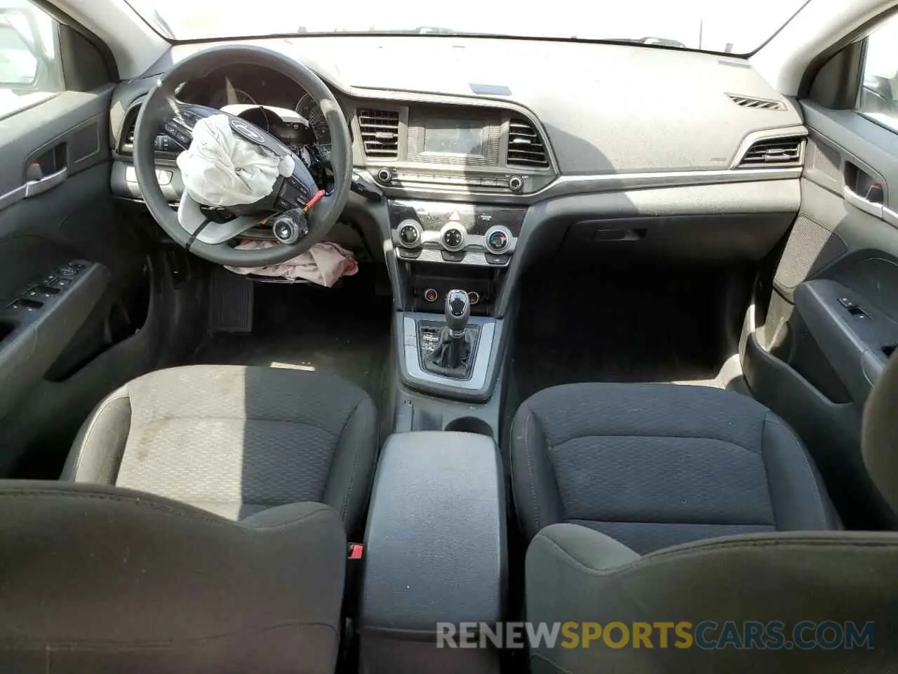 8 fotografías del automóvil dañado 5NPD74LF6KH482872 HYUNDAI ELANTRA 2019