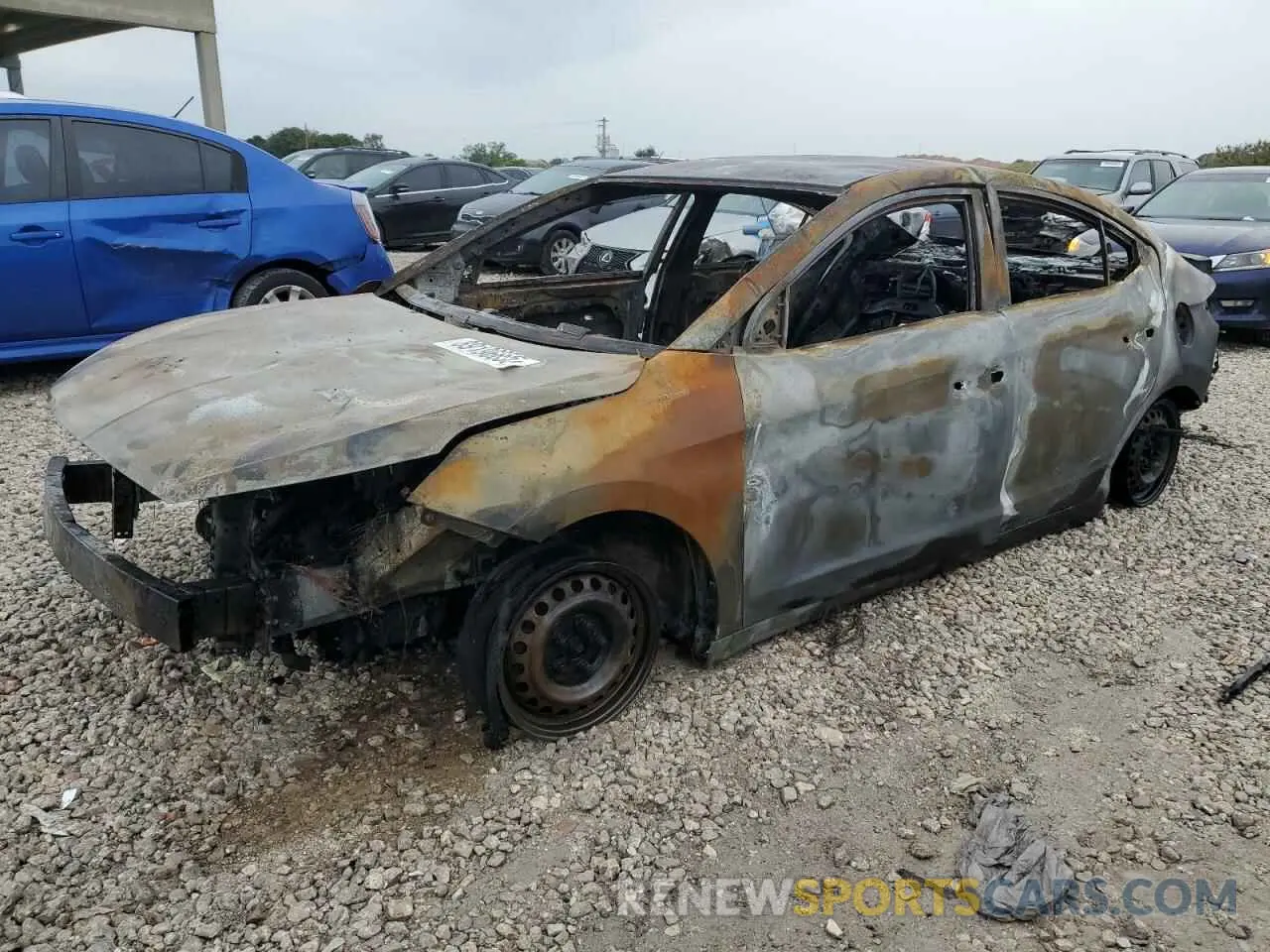 1 fotografías del automóvil dañado 5NPD74LF6KH494018 HYUNDAI ELANTRA 2019