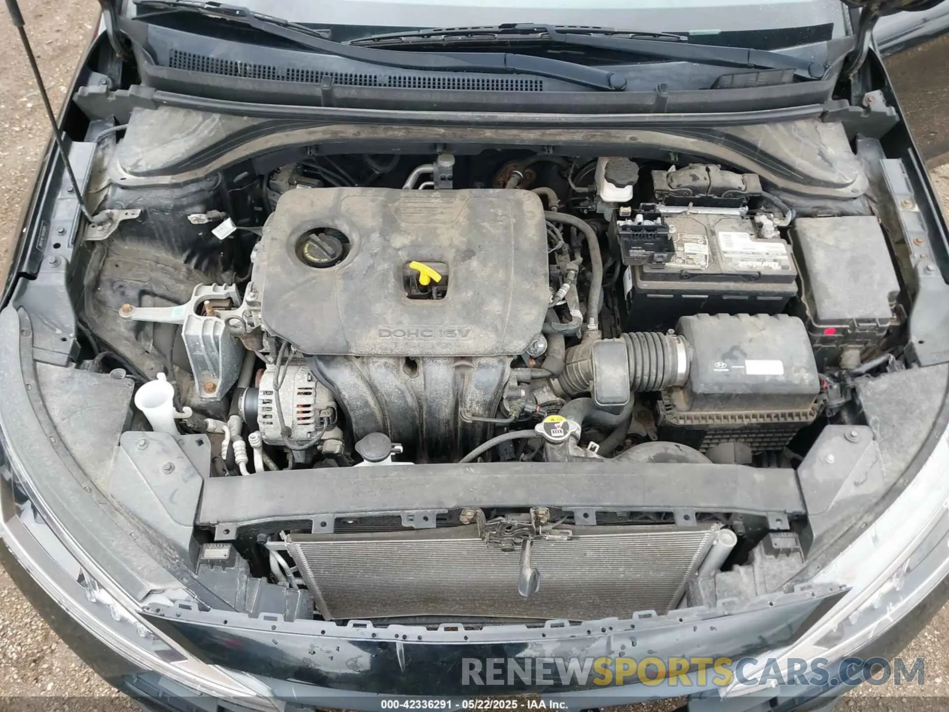 10 fotografías del automóvil dañado 5NPD74LF7KH430814 HYUNDAI ELANTRA 2019