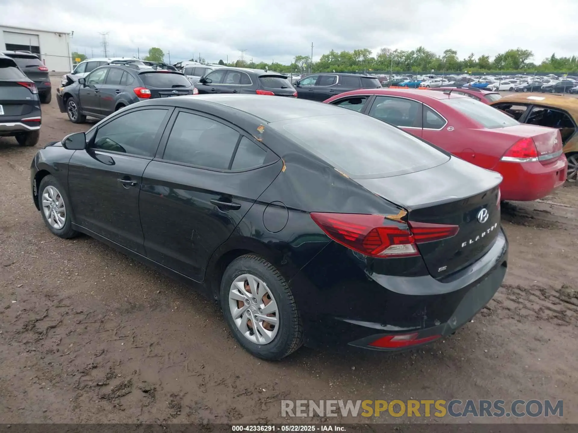 3 fotografías del automóvil dañado 5NPD74LF7KH430814 HYUNDAI ELANTRA 2019