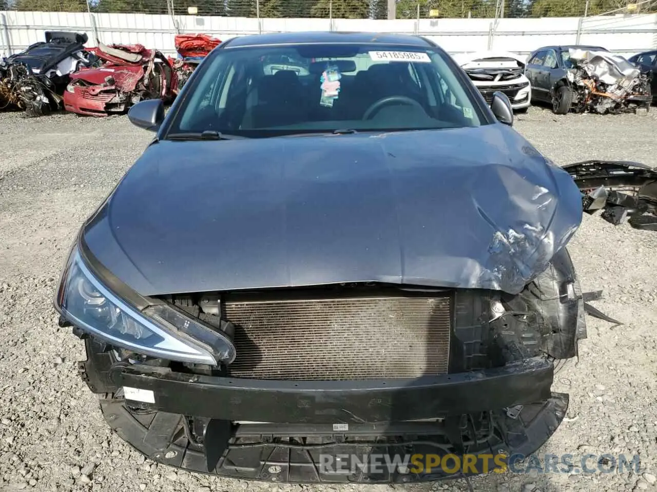 5 fotografías del automóvil dañado 5NPD74LF7KH481245 HYUNDAI ELANTRA 2019