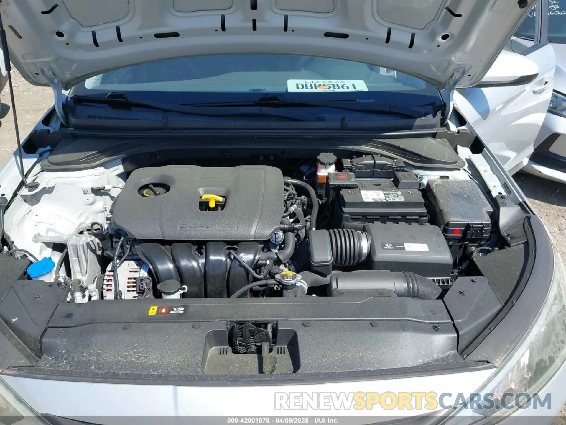 10 fotografías del automóvil dañado 5NPD74LF8KH406795 HYUNDAI ELANTRA 2019