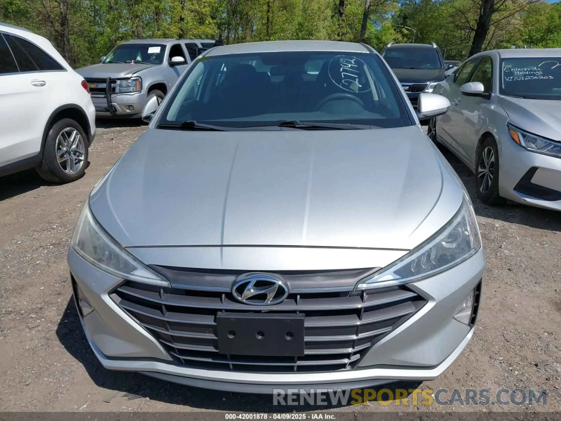 11 fotografías del automóvil dañado 5NPD74LF8KH406795 HYUNDAI ELANTRA 2019