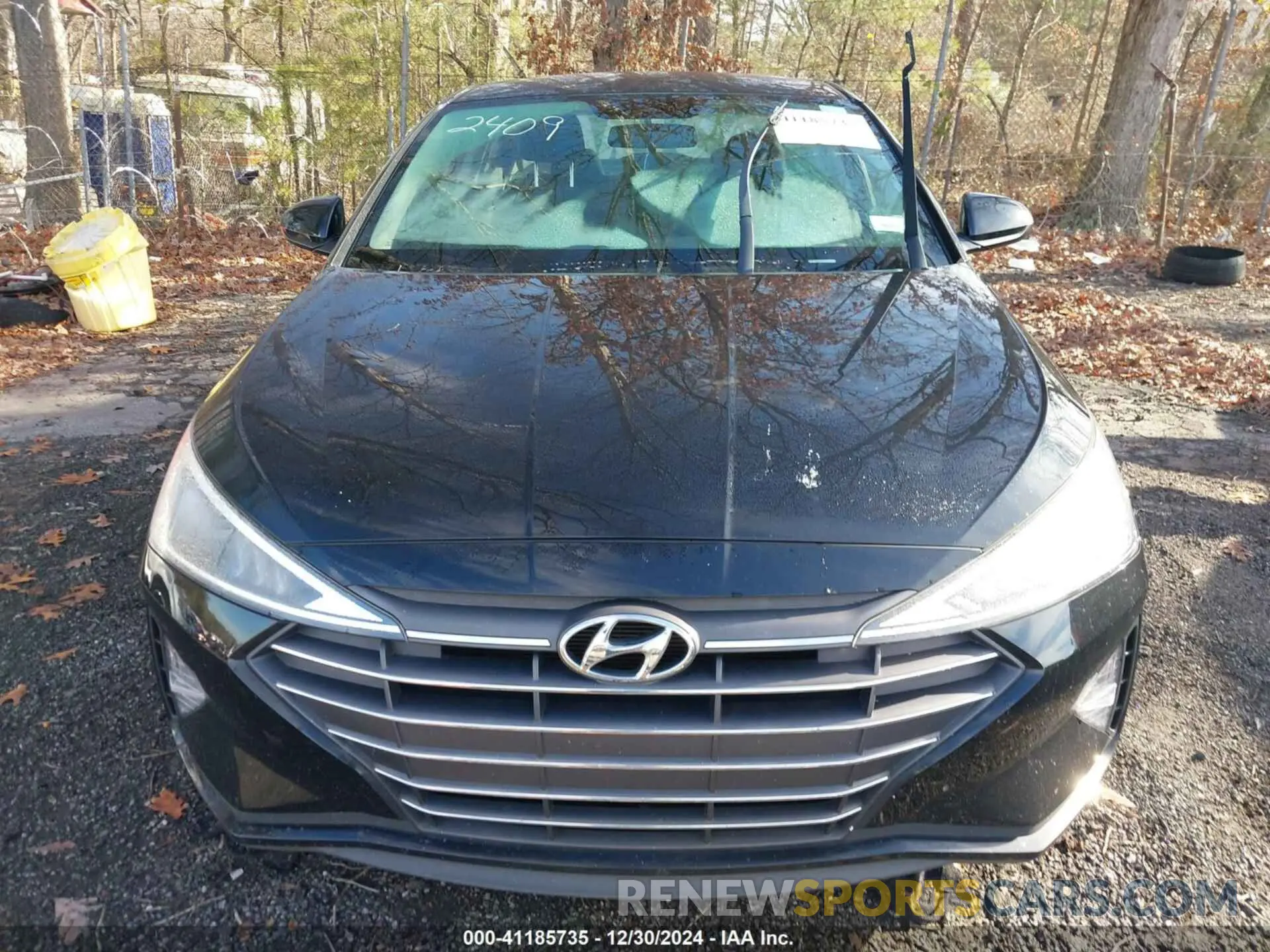 11 fotografías del automóvil dañado 5NPD74LF8KH432409 HYUNDAI ELANTRA 2019