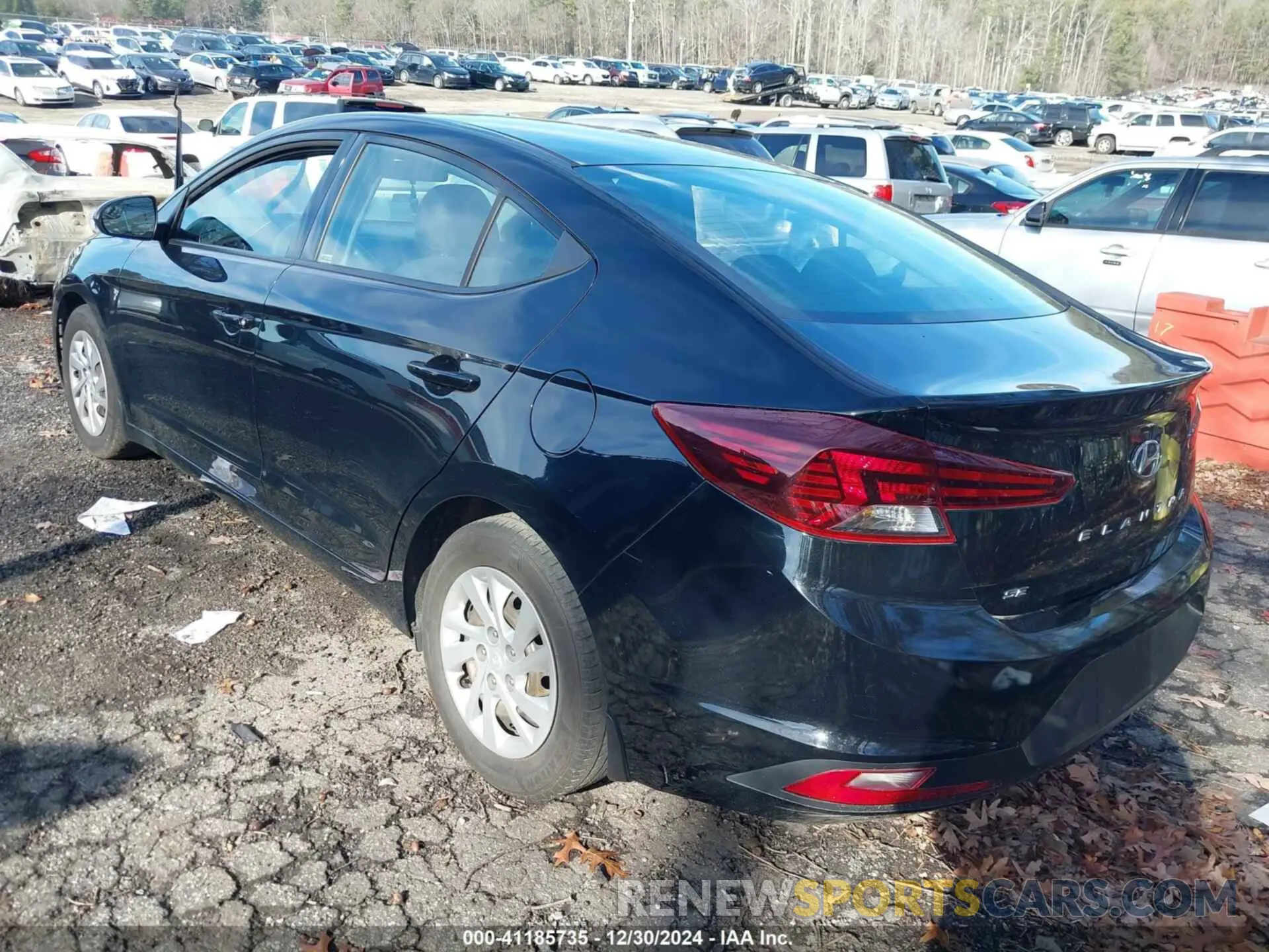 3 fotografías del automóvil dañado 5NPD74LF8KH432409 HYUNDAI ELANTRA 2019