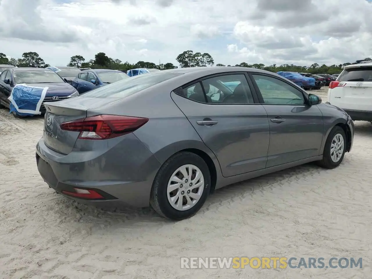 3 fotografías del automóvil dañado 5NPD74LF8KH435780 HYUNDAI ELANTRA 2019