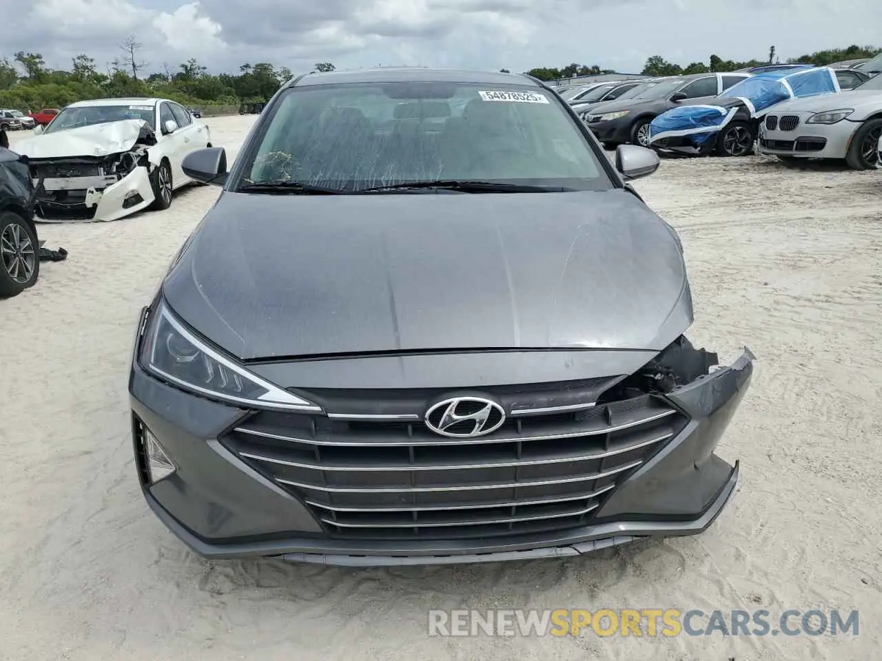 5 fotografías del automóvil dañado 5NPD74LF8KH435780 HYUNDAI ELANTRA 2019