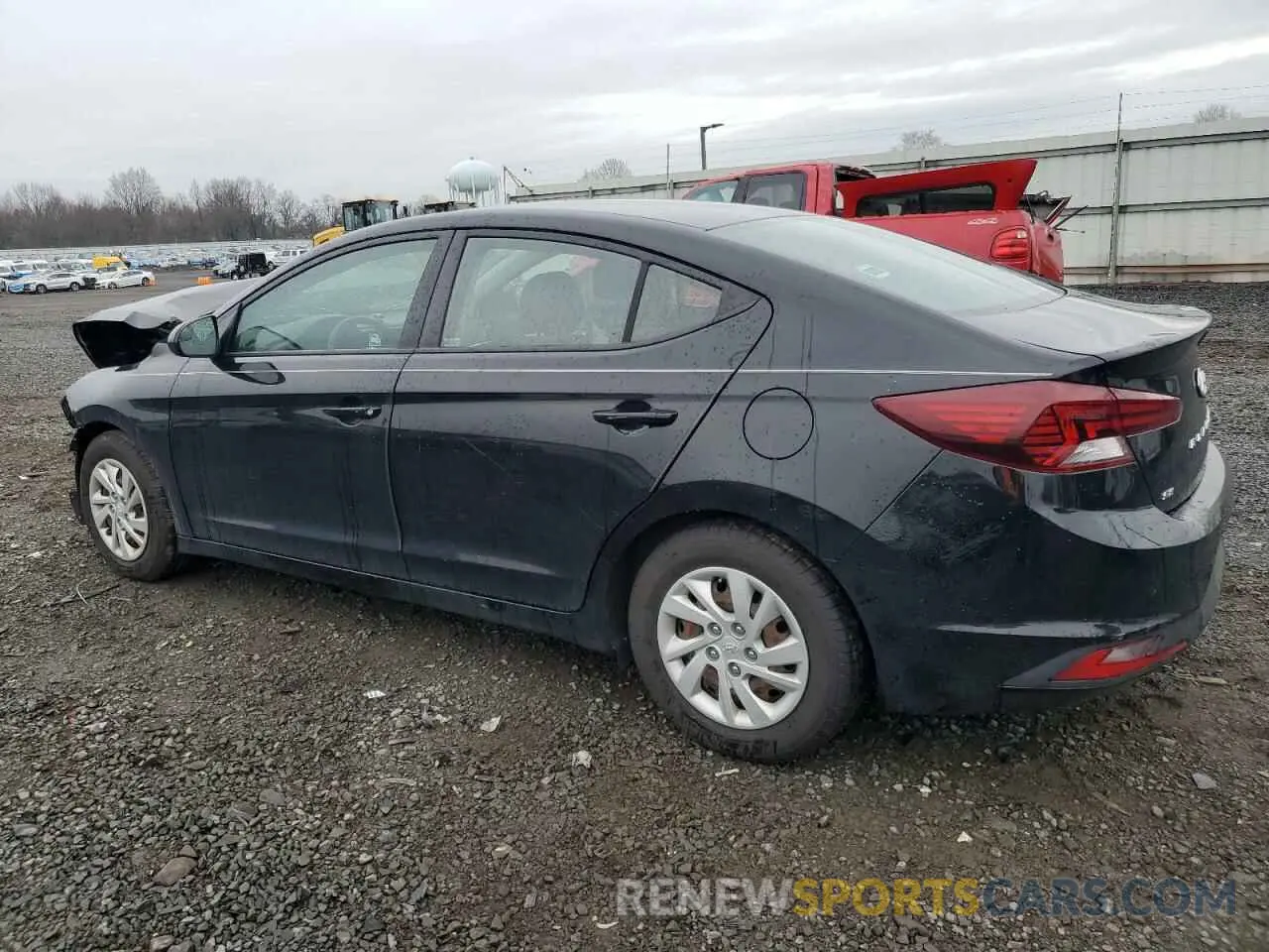 2 fotografías del automóvil dañado 5NPD74LF8KH445967 HYUNDAI ELANTRA 2019