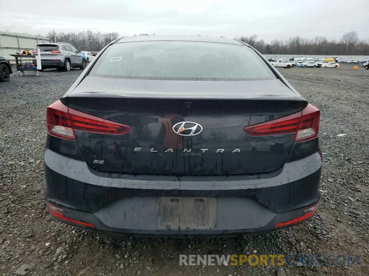 6 fotografías del automóvil dañado 5NPD74LF8KH445967 HYUNDAI ELANTRA 2019