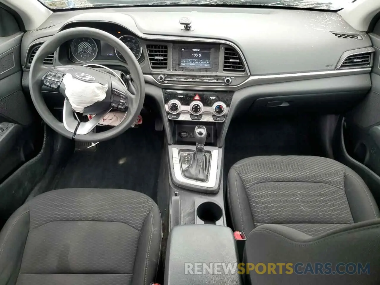 8 fotografías del automóvil dañado 5NPD74LF8KH445967 HYUNDAI ELANTRA 2019