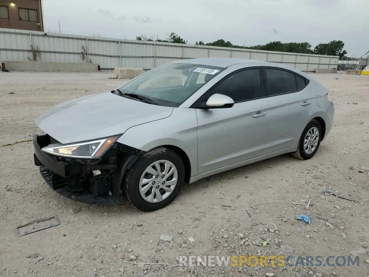 1 fotografías del automóvil dañado 5NPD74LF8KH449131 HYUNDAI ELANTRA 2019