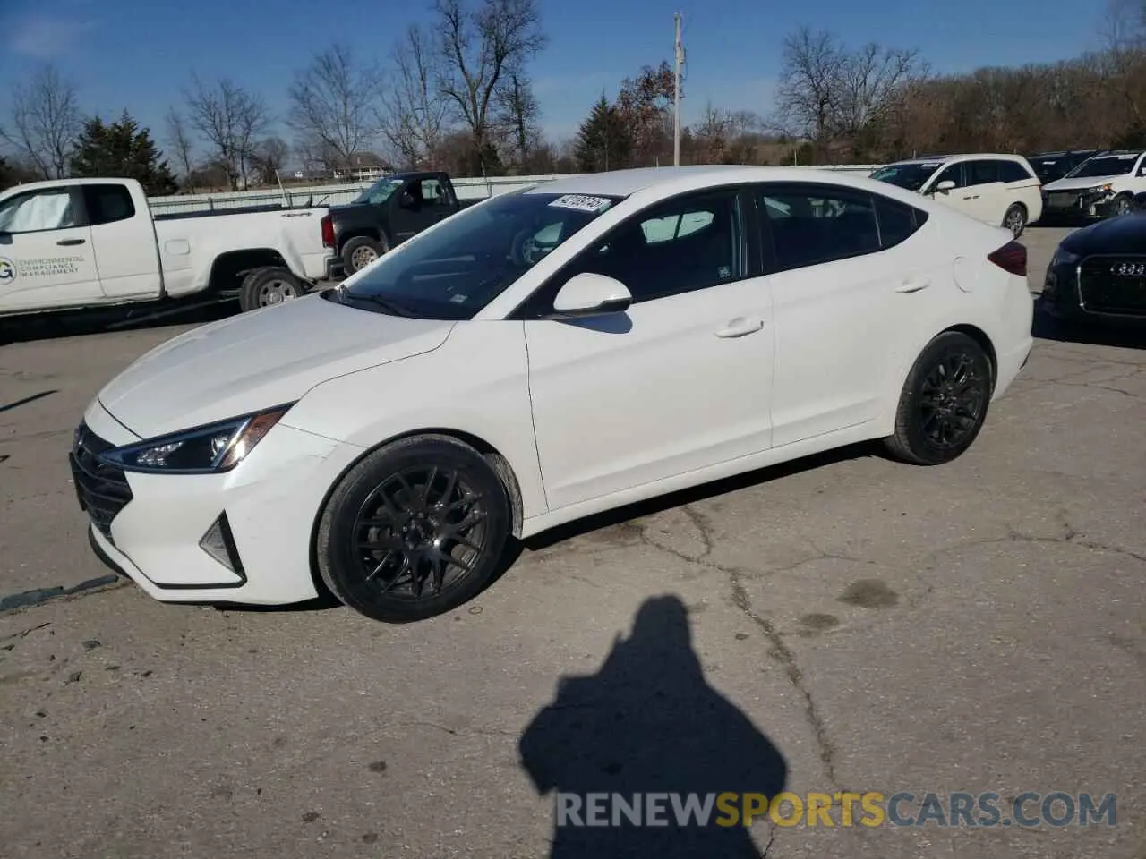 1 fotografías del automóvil dañado 5NPD74LF8KH470528 HYUNDAI ELANTRA 2019