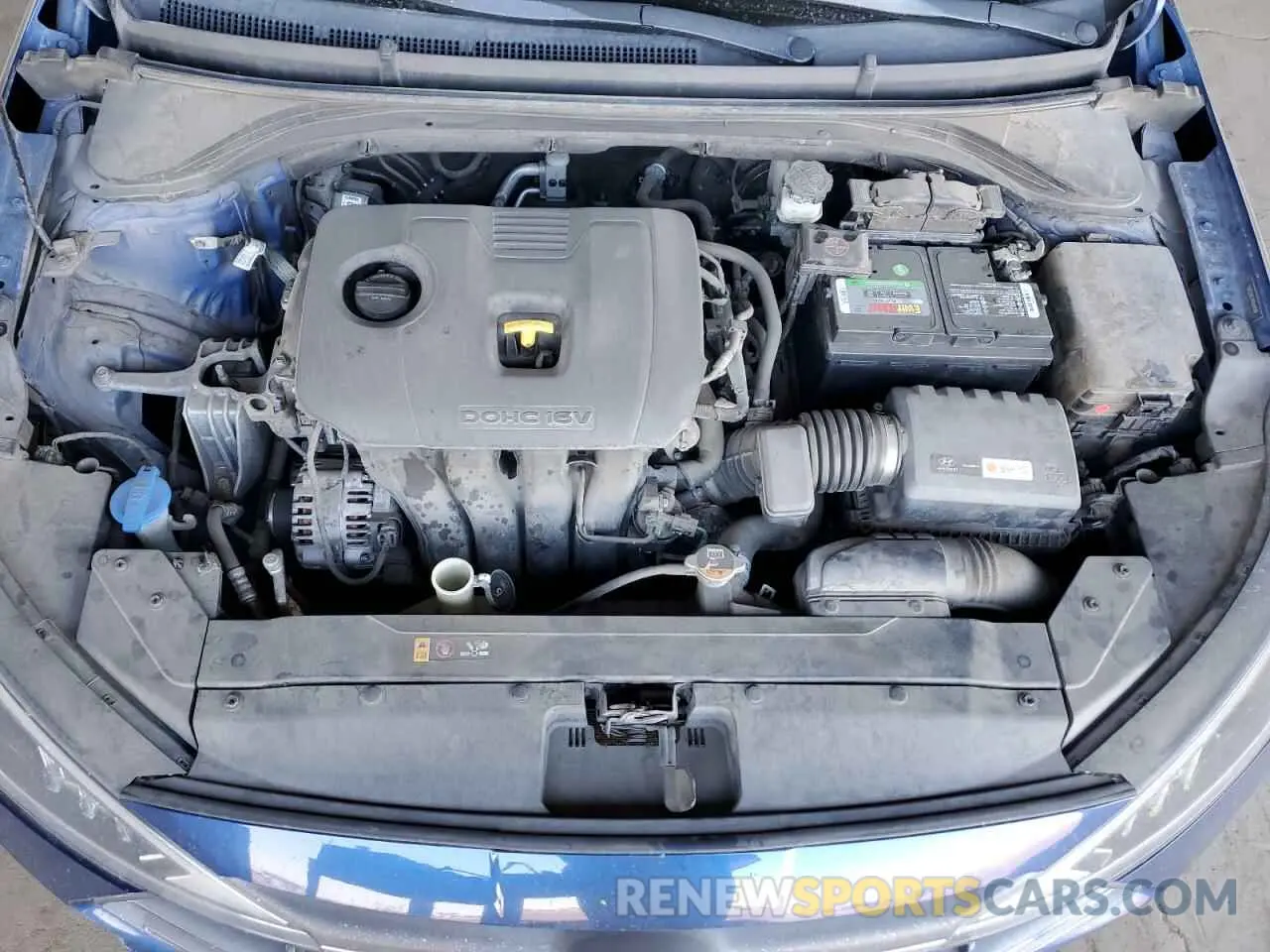 11 fotografías del automóvil dañado 5NPD74LF8KH490505 HYUNDAI ELANTRA 2019