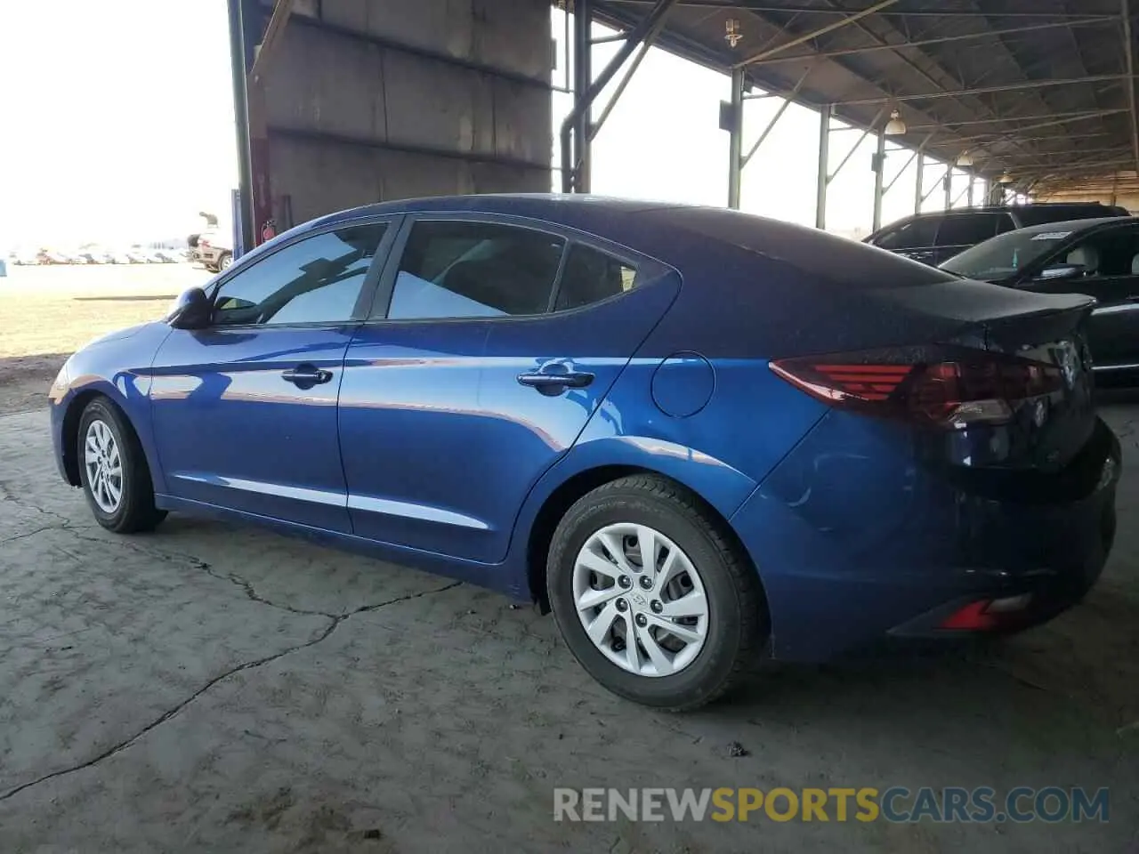 2 fotografías del automóvil dañado 5NPD74LF8KH490505 HYUNDAI ELANTRA 2019