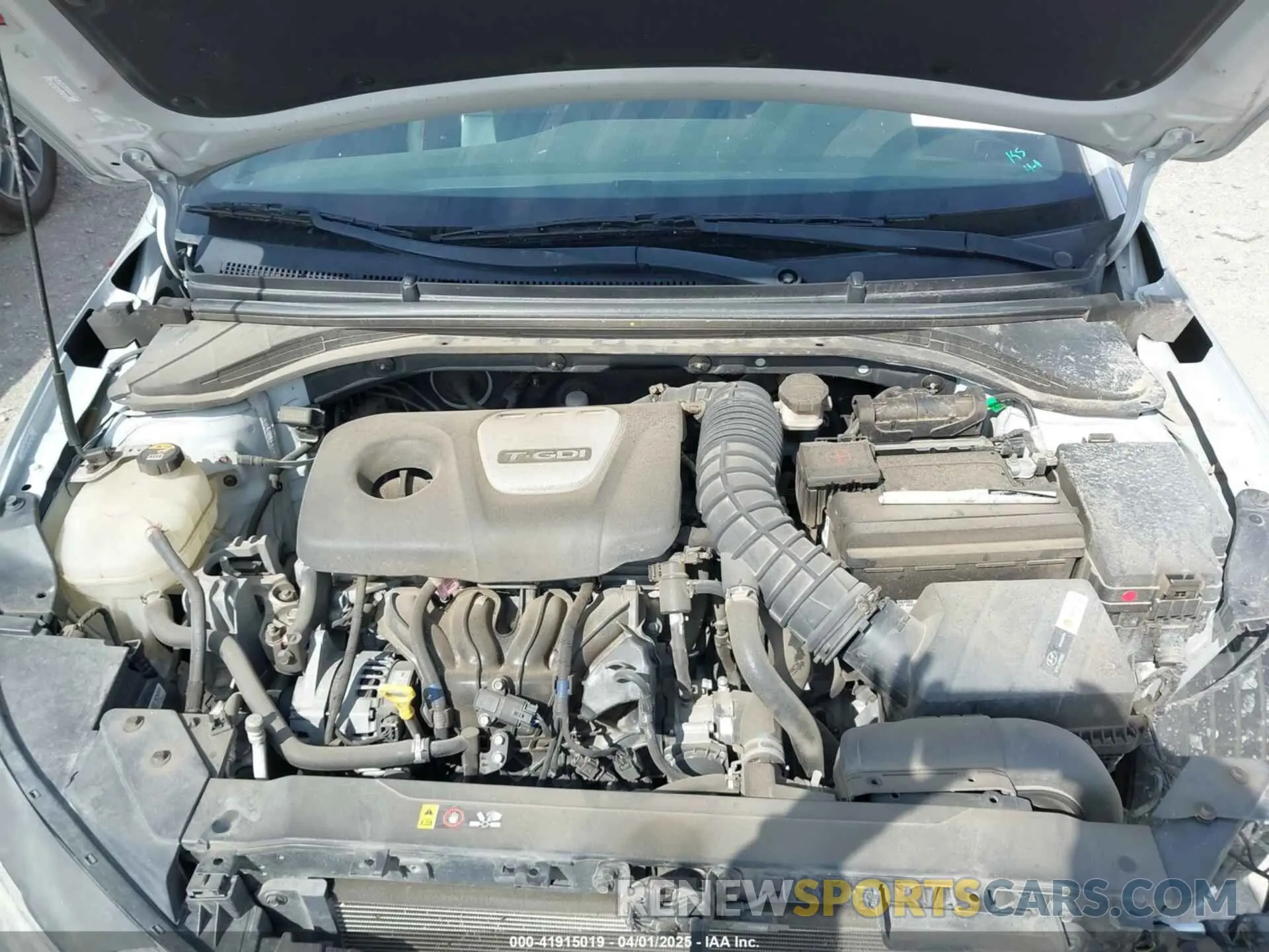 10 fotografías del automóvil dañado 5NPD74LF8KH491119 HYUNDAI ELANTRA 2019