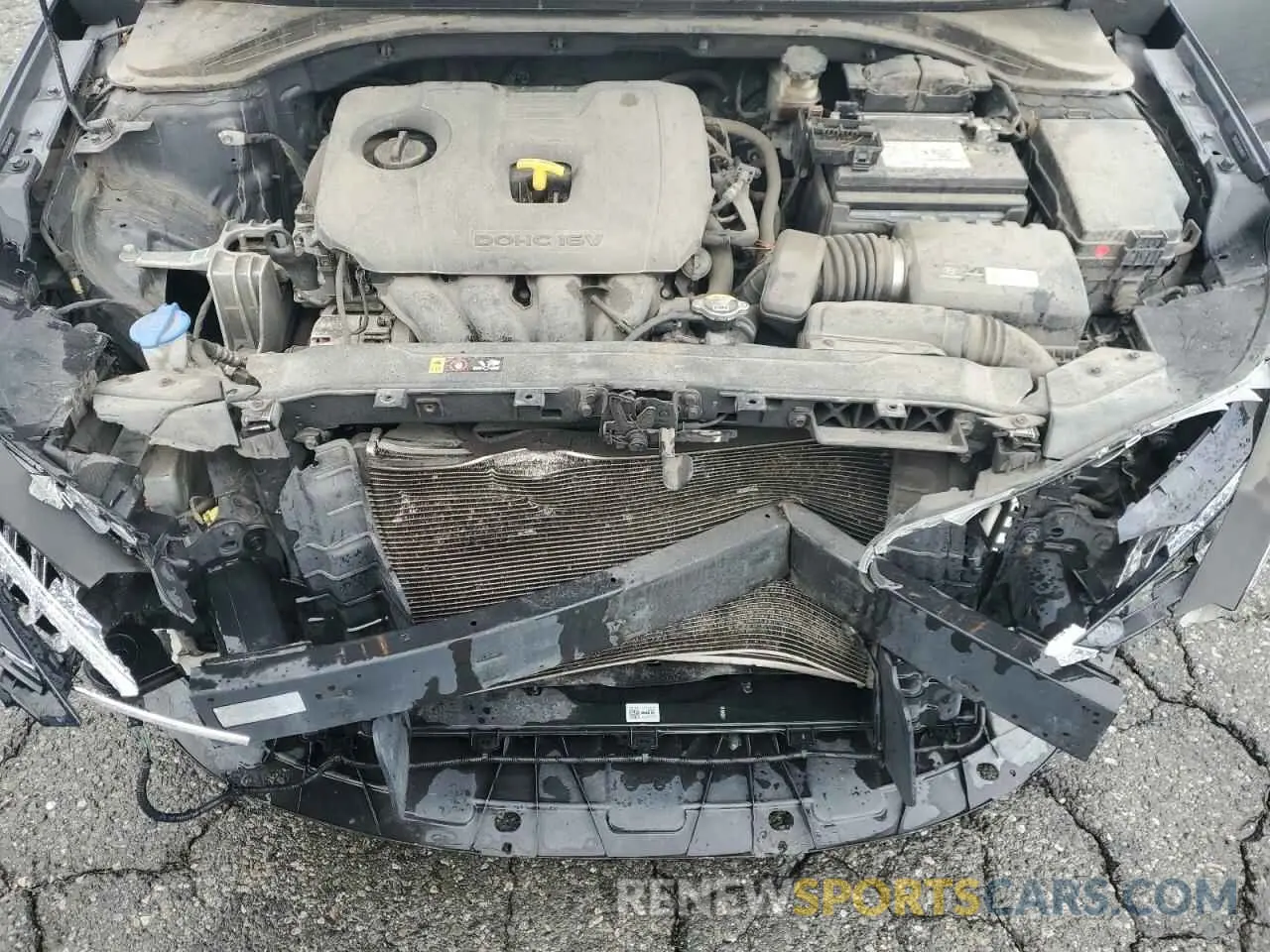11 fotografías del automóvil dañado 5NPD74LF8KH493310 HYUNDAI ELANTRA 2019