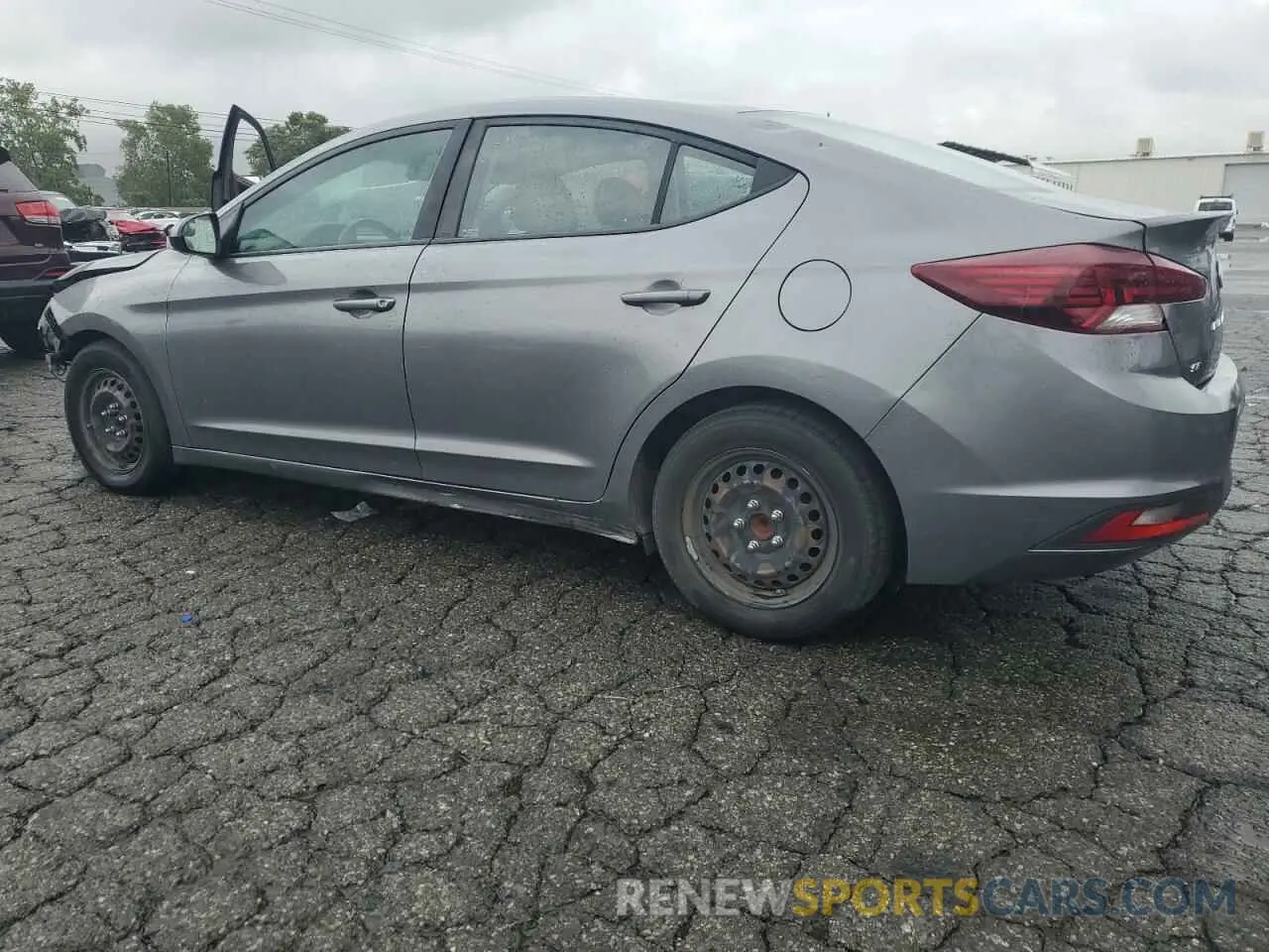 2 fotografías del automóvil dañado 5NPD74LF8KH493310 HYUNDAI ELANTRA 2019