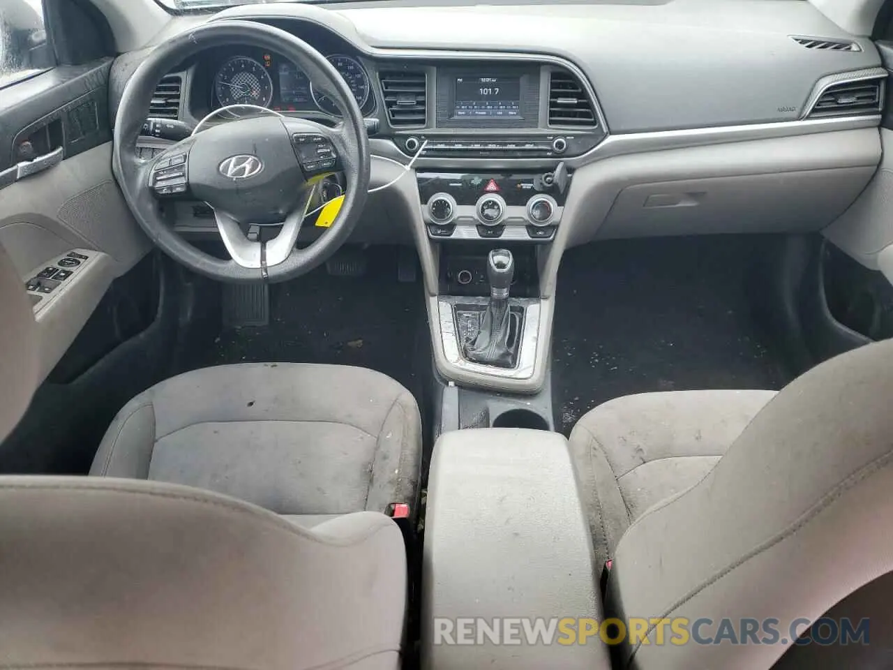 8 fotografías del automóvil dañado 5NPD74LF8KH493310 HYUNDAI ELANTRA 2019