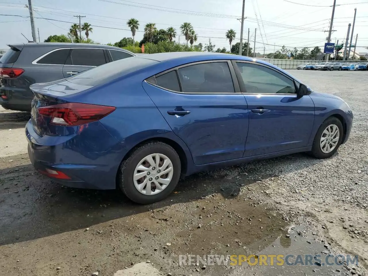 3 fotografías del automóvil dañado 5NPD74LF8KH497616 HYUNDAI ELANTRA 2019