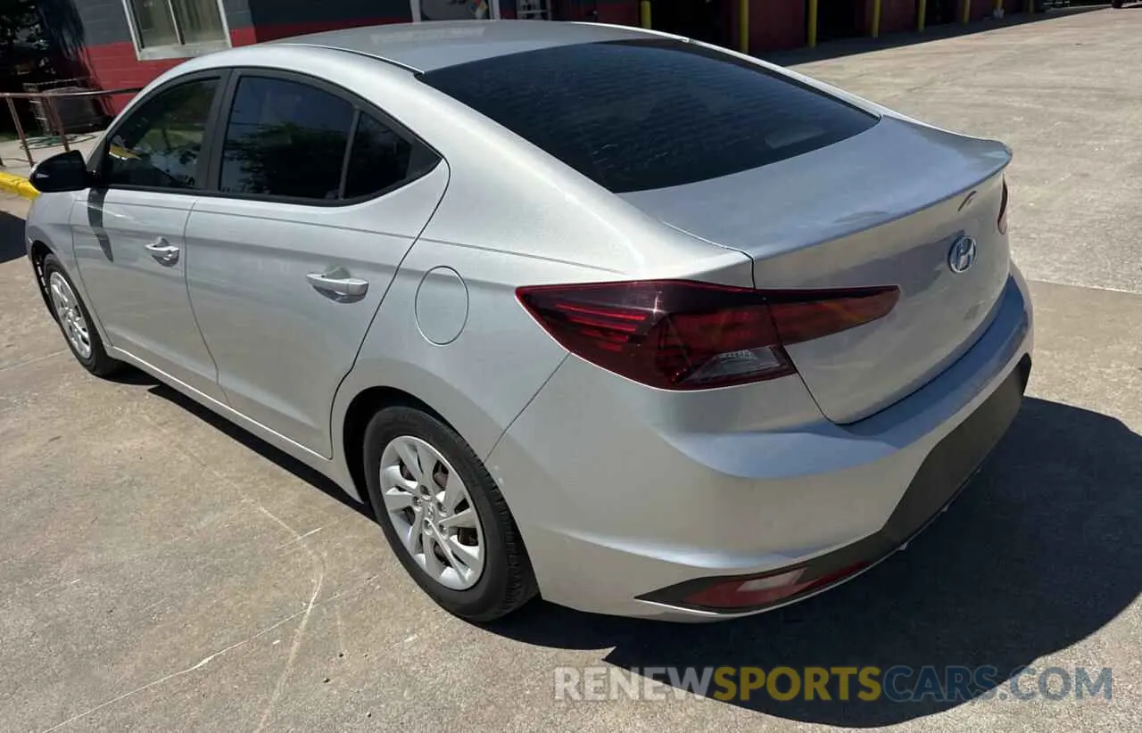 3 fotografías del automóvil dañado 5NPD74LF9KH462065 HYUNDAI ELANTRA 2019