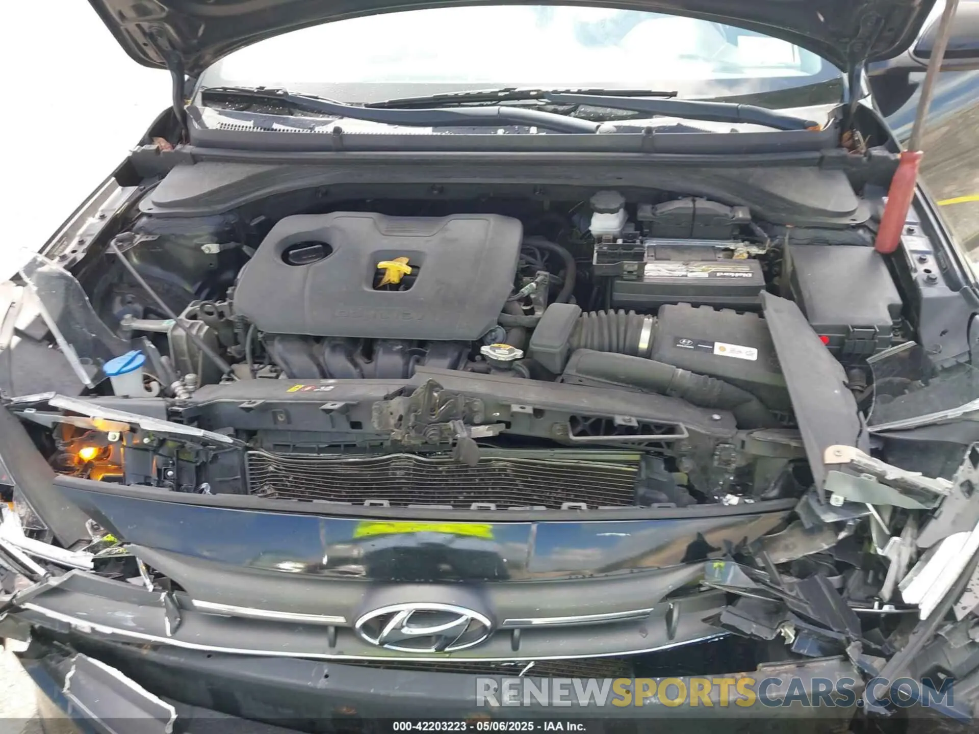 10 fotografías del automóvil dañado 5NPD74LF9KH467394 HYUNDAI ELANTRA 2019