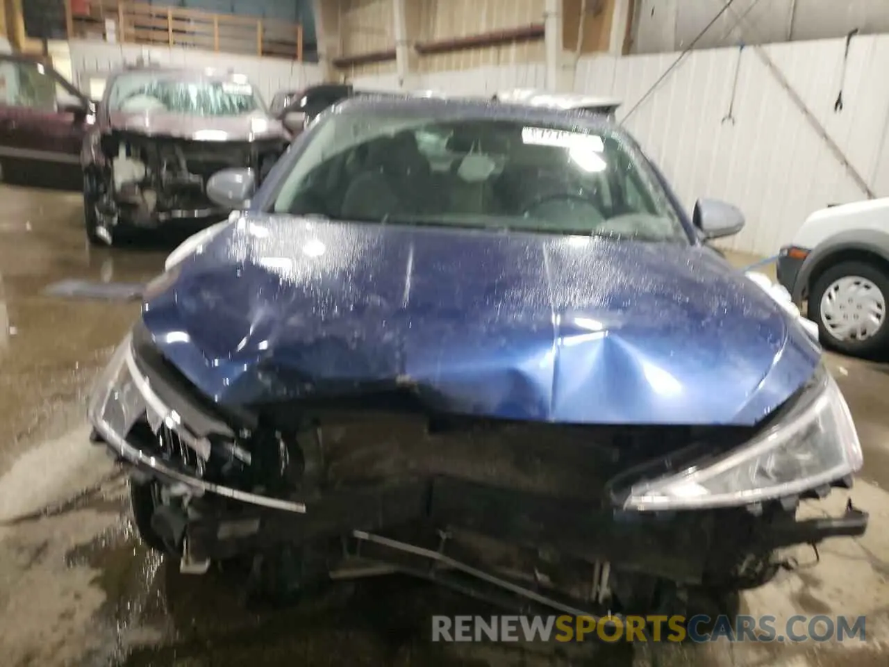 5 fotografías del automóvil dañado 5NPD74LF9KH469002 HYUNDAI ELANTRA 2019