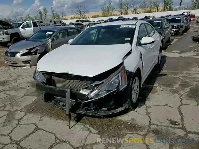 11 fotografías del automóvil dañado 5NPD74LF9KH487709 HYUNDAI ELANTRA 2019