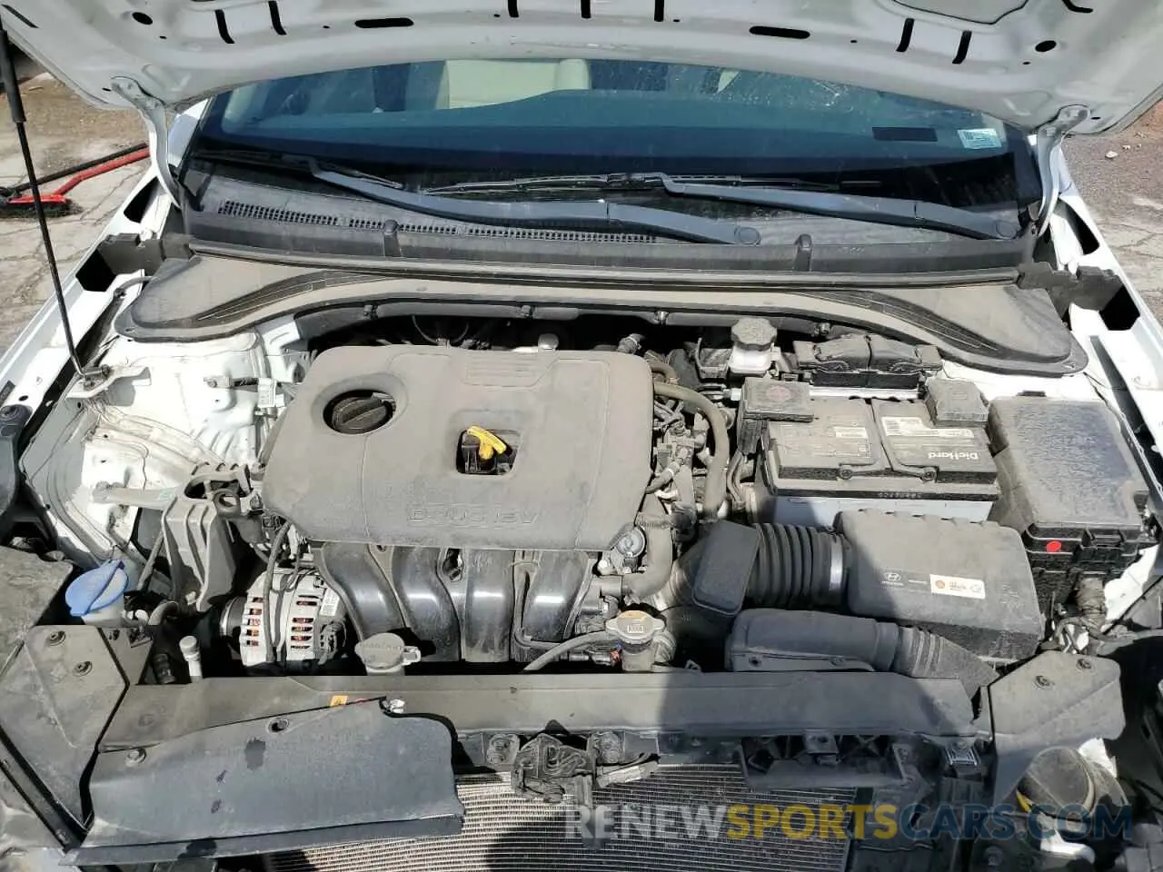 12 fotografías del automóvil dañado 5NPD74LF9KH487709 HYUNDAI ELANTRA 2019