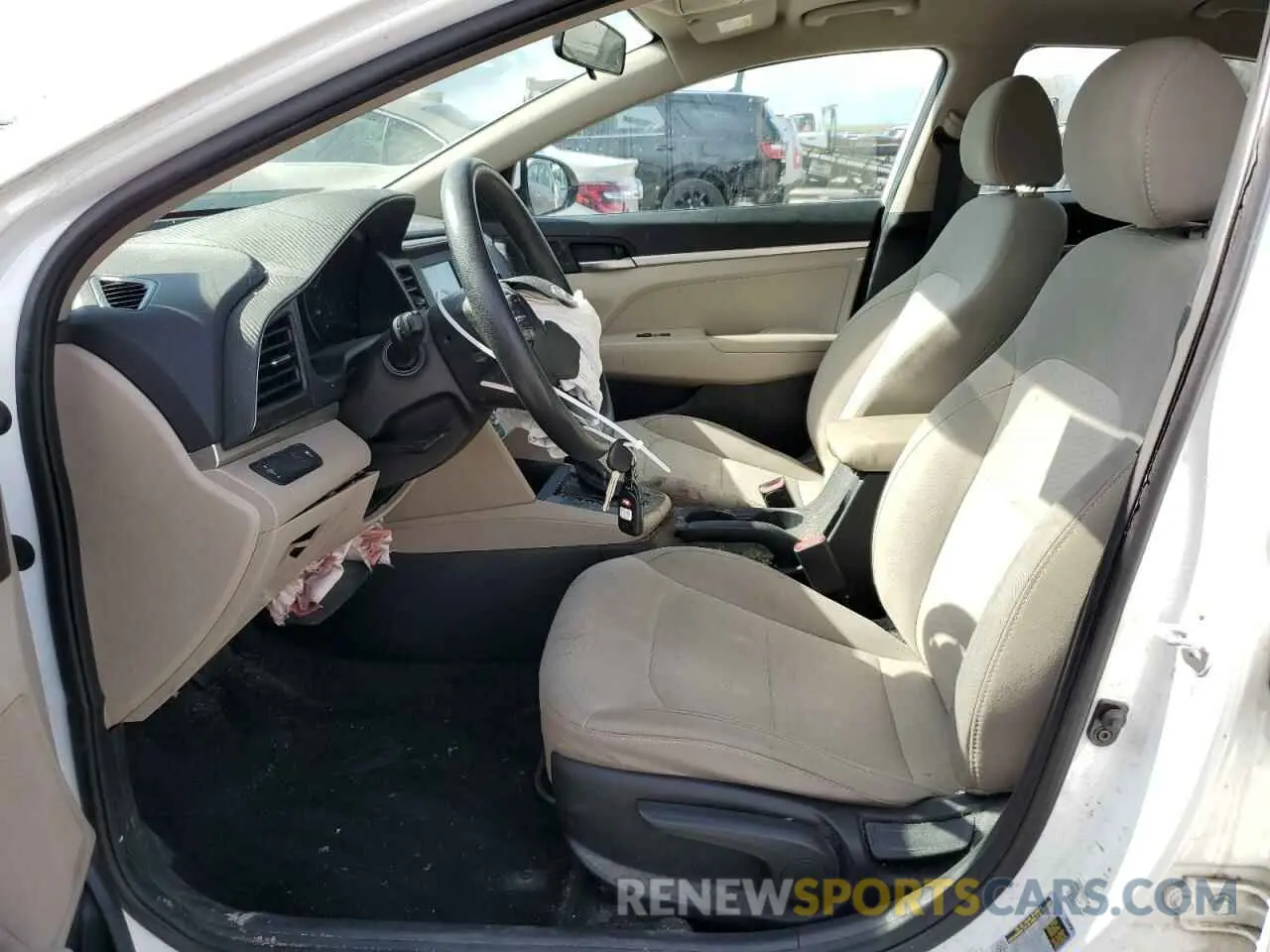 7 fotografías del automóvil dañado 5NPD74LF9KH487709 HYUNDAI ELANTRA 2019