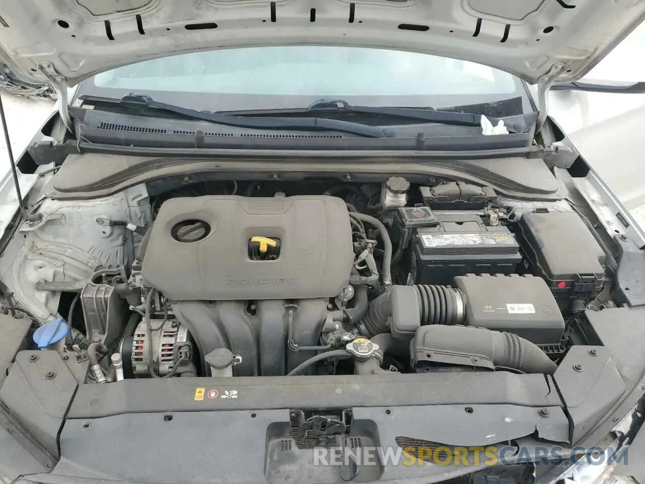 11 fotografías del automóvil dañado 5NPD74LF9KH495941 HYUNDAI ELANTRA 2019