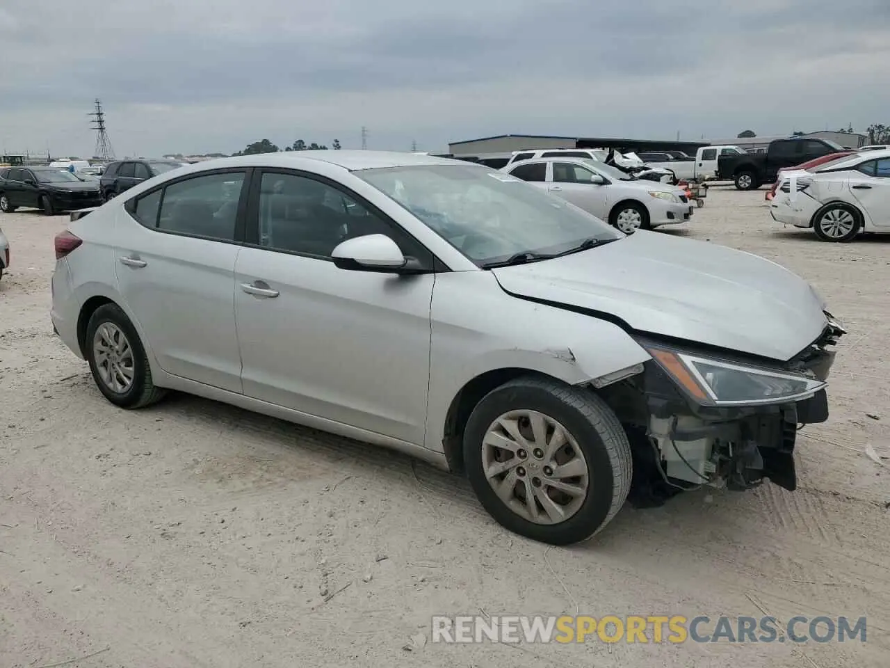 4 fotografías del automóvil dañado 5NPD74LF9KH495941 HYUNDAI ELANTRA 2019