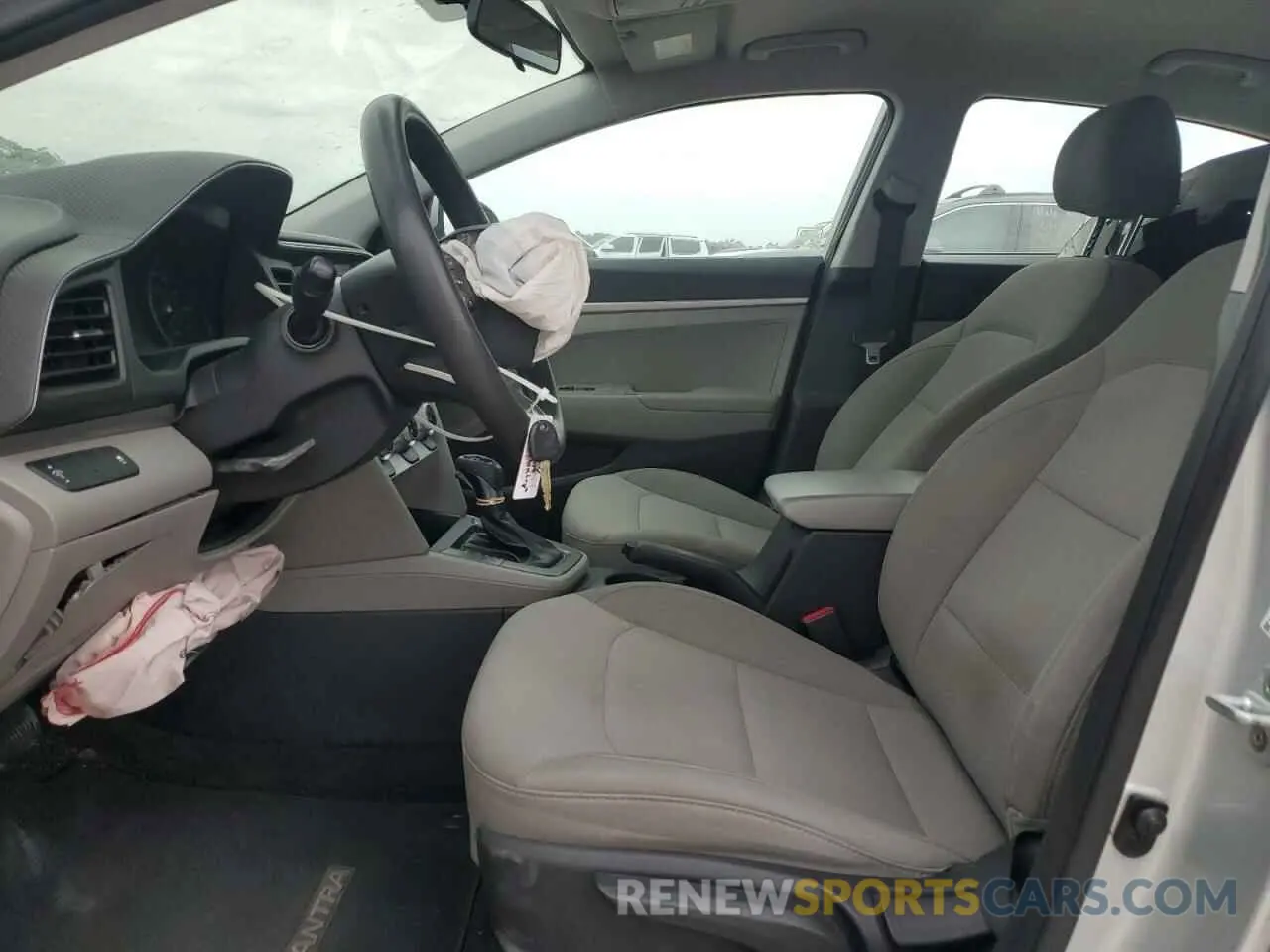 7 fotografías del automóvil dañado 5NPD74LF9KH495941 HYUNDAI ELANTRA 2019