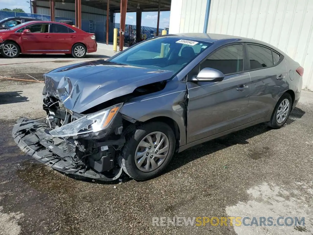 1 fotografías del automóvil dañado 5NPD74LFXKH410606 HYUNDAI ELANTRA 2019